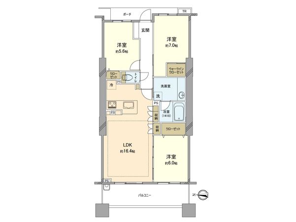 ザ・タワー&パークス田園都市溝の口 間取図(平面図) 間取図(平面図)