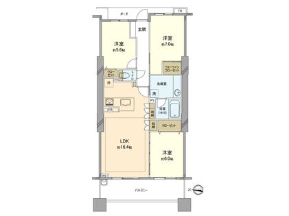 間取図(平面図)