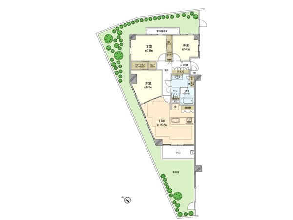 間取図(平面図)