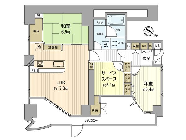 間取図(平面図)
