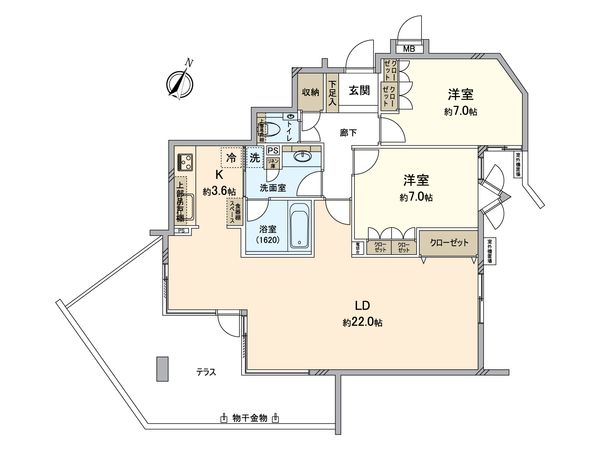 セブンフォレストヒルメイプルコート 間取図(平面図) 間取図(平面図)
