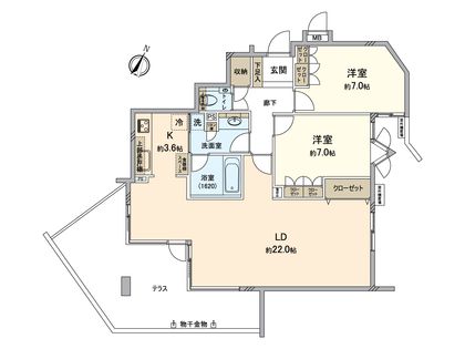 間取図(平面図)