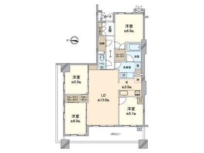間取図(平面図)