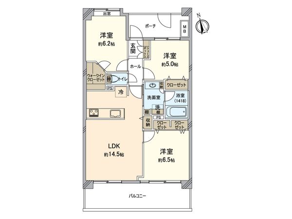 セボンコリネールエストエール 間取図(平面図) セボンコリネールエストエール 間取図(平面図)