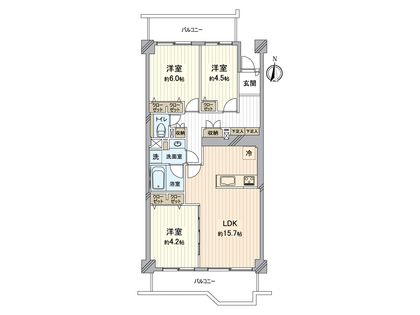 間取図(平面図)
