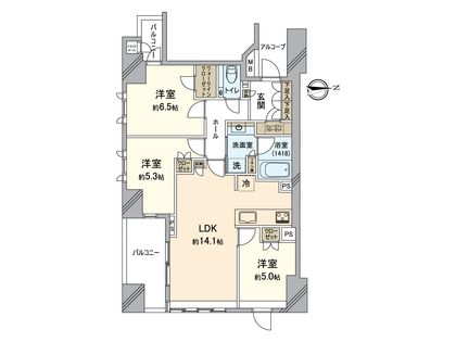 間取図(平面図)