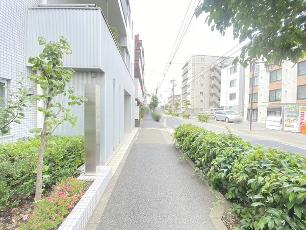 前面道路