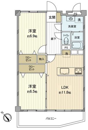 ウインザーハイム宮前平第1 間取図(平面図) ウインザーハイム宮前平第1 間取図(平面図)