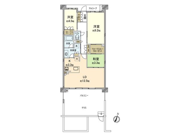 間取図(平面図)