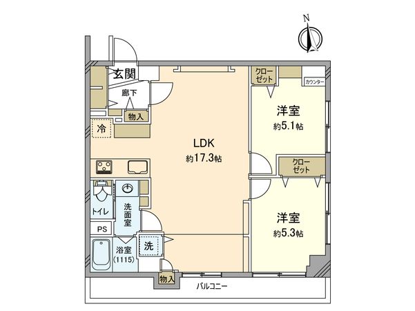 間取図(平面図)