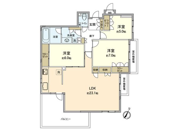 間取図(平面図)