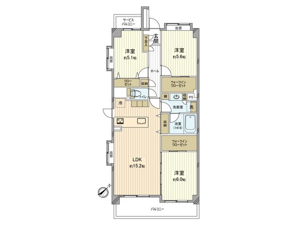 間取図(平面図)
