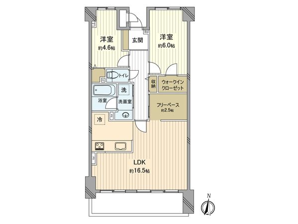 トーシンヒルズ溝の口 間取図(平面図) 間取図(平面図)