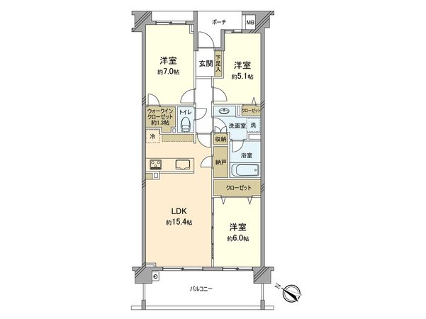 間取図(平面図)