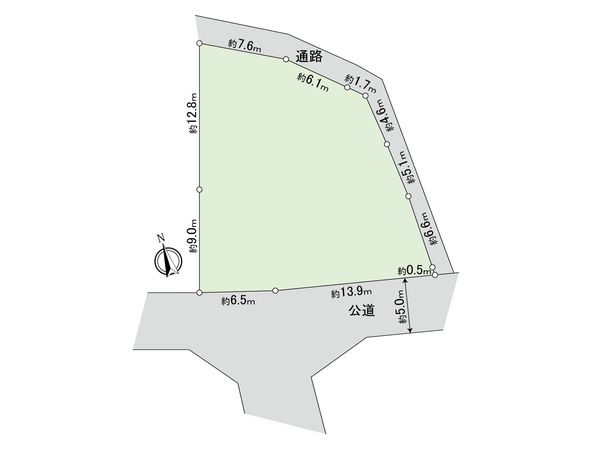 港北区高田西4丁目(土地) 区画図 港北区高田西4丁目(土地) 区画図