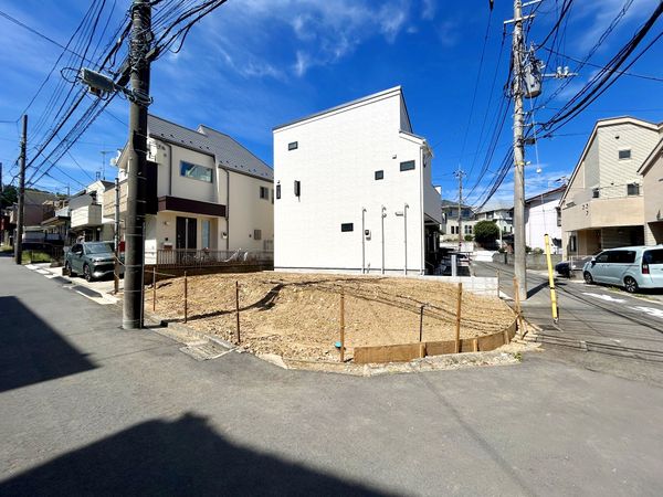 港北区日吉本町6丁目(土地) 前面道路含む外観