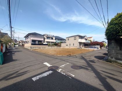 港北区下田町3丁目(土地)A区画 現地