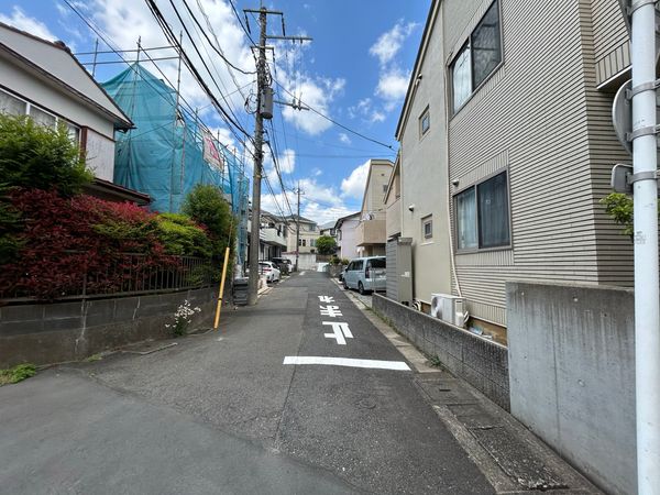 港北区日吉本町6丁目(土地) 前面道路含む外観 港北区日吉本町6丁目(土地) 前面道路含む外観