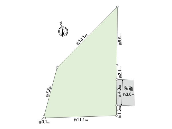 中原区井田2丁目(土地) 区画図 中原区井田2丁目(土地) 区画図