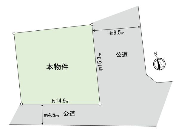 港北区高田西5丁目(土地) 区画図 港北区高田西5丁目(土地) 区画図