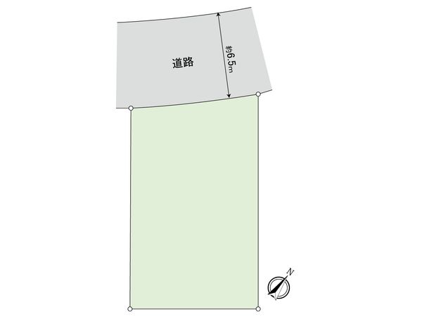港北区日吉本町5丁目(土地) 区画図 港北区日吉本町5丁目(土地) 区画図