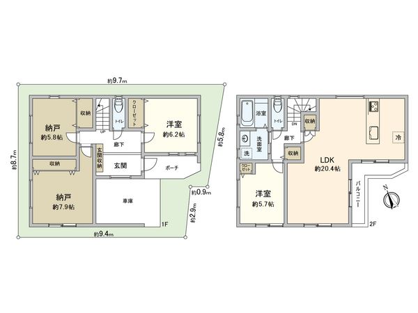 間取図(平面図)