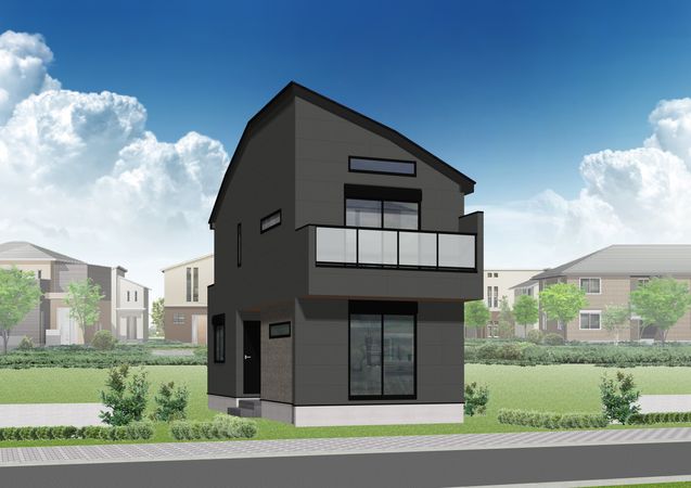 港北区新吉田東6丁目(新築戸建) 外観パース図 港北区新吉田東6丁目(新築戸建) 外観パース図