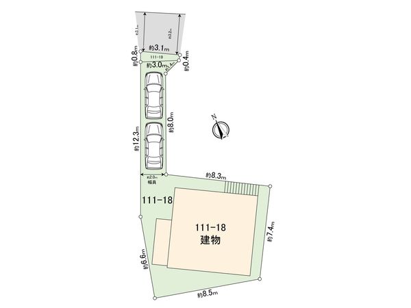 港北区菊名1丁目(戸建) 区画図 港北区菊名1丁目(戸建) 区画図