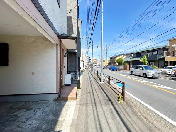前面道路
