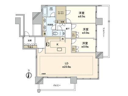 間取図(平面図)