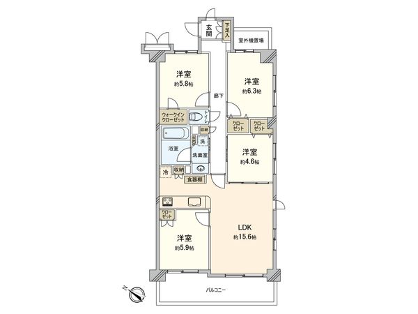 間取図(平面図)