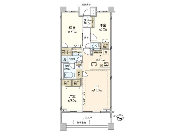ジェイグランディア日吉 間取図(平面図) ジェイグランディア日吉 間取図(平面図)