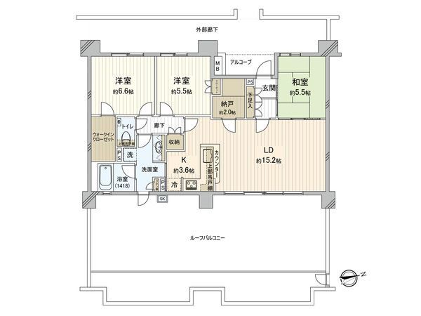 間取図(平面図)