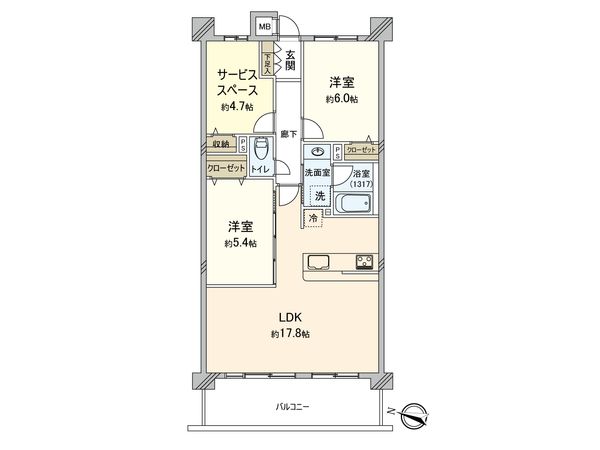 クオス日吉台レジデンシャルヒルズ 間取図(平面図) 間取図(平面図)