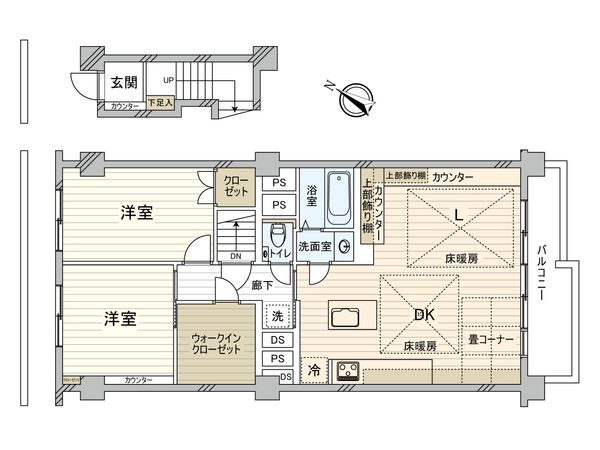 間取図(平面図)