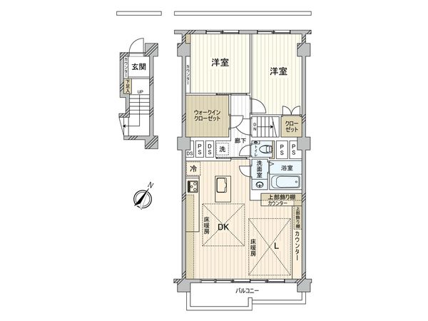 日吉ハイム 間取図(平面図) 日吉ハイム 間取図(平面図)