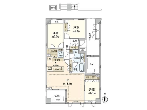 間取図(平面図)