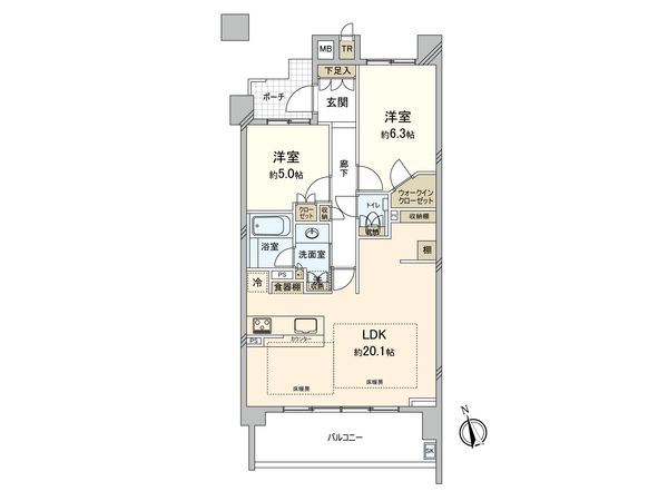 アリュール日吉本町レジデンス 間取図(平面図)