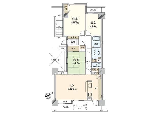 間取図(平面図)