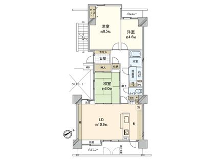 間取図(平面図)
