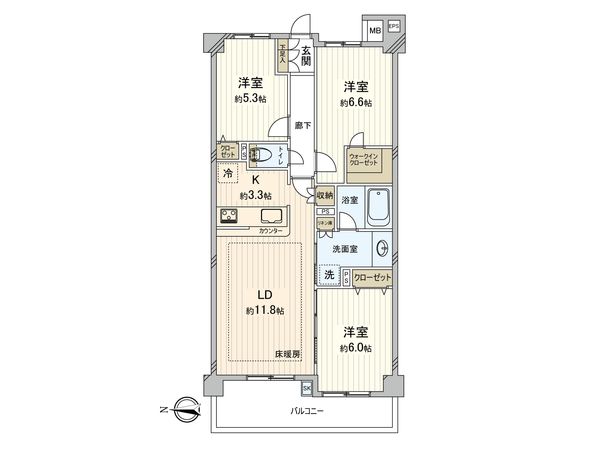 間取図(平面図)