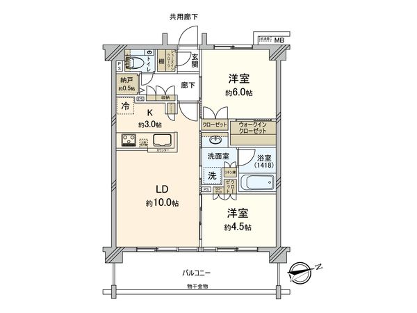 エクセレントシティ日吉本町ガーデン 間取図(平面図) エクセレントシティ日吉本町ガーデン 間取図(平面図)