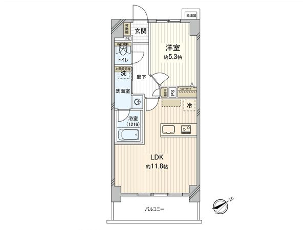 藤和シティコープ日吉北 間取図(平面図)