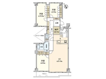 間取図(平面図)
