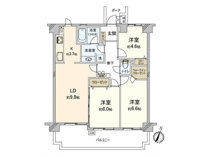 間取図(平面図)