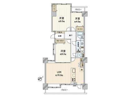 間取図(平面図)