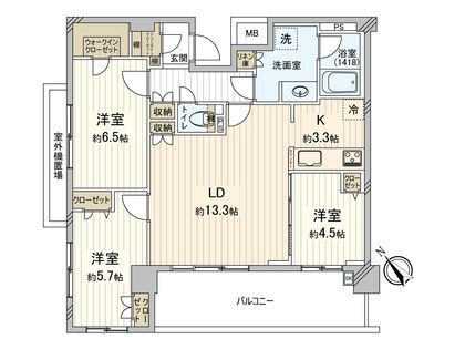 間取図(平面図)