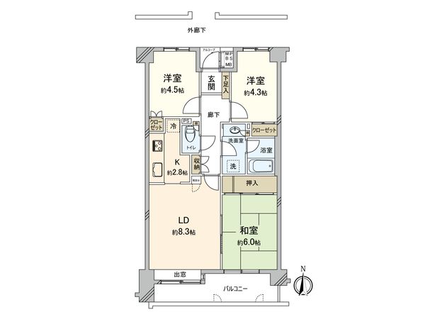 間取図(平面図)