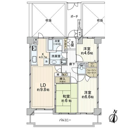間取図(平面図)