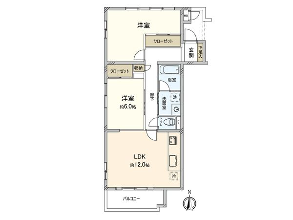 ニューウェルテラス 第2日吉 間取図(平面図) ニューウェルテラス 第2日吉 間取図(平面図)